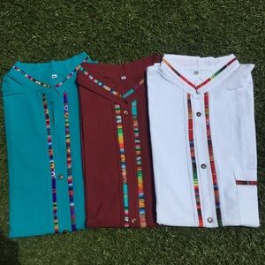 Mexican Shirt, Mexican Guayabera XXL